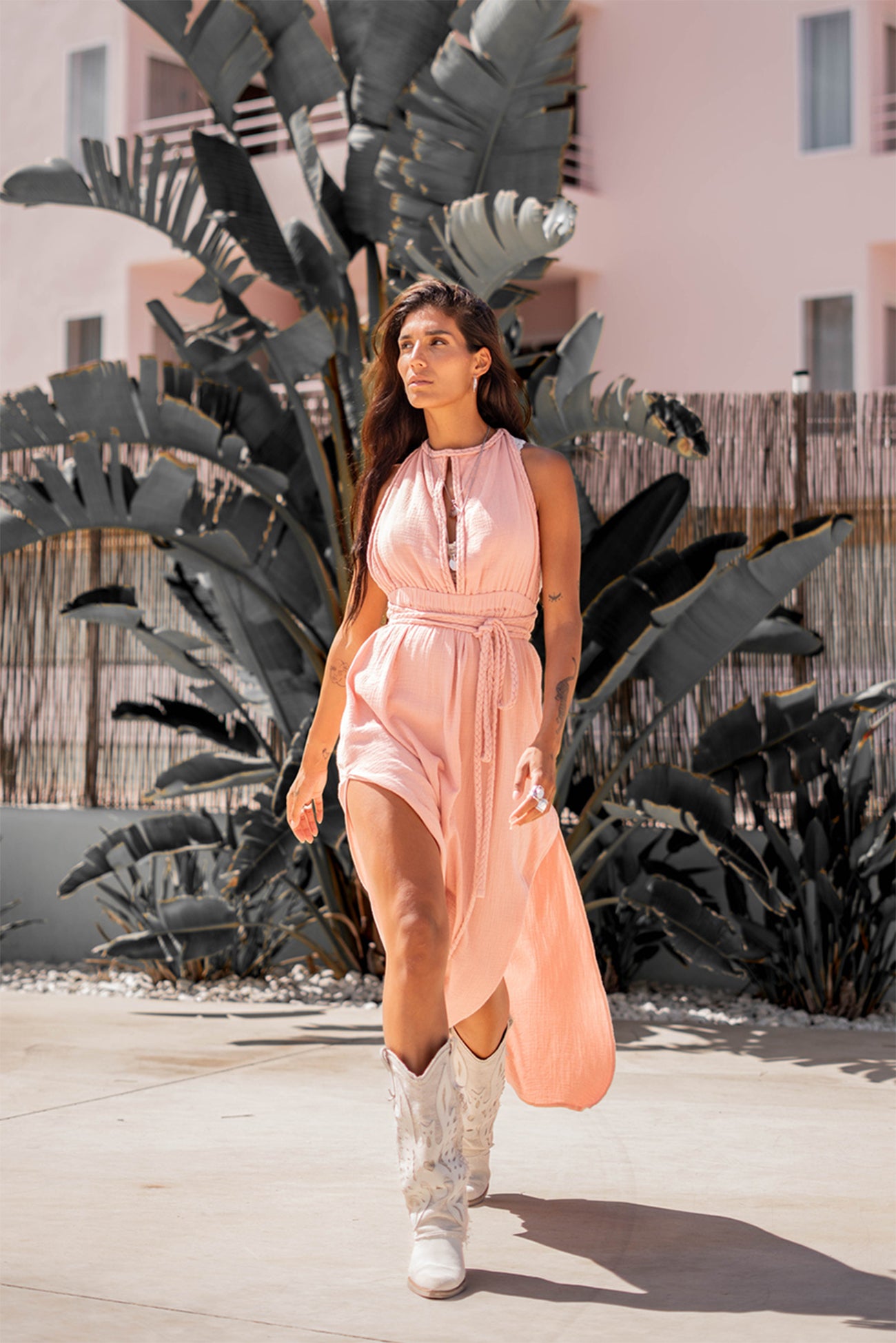 Romy Maxi Dress dusty pink
